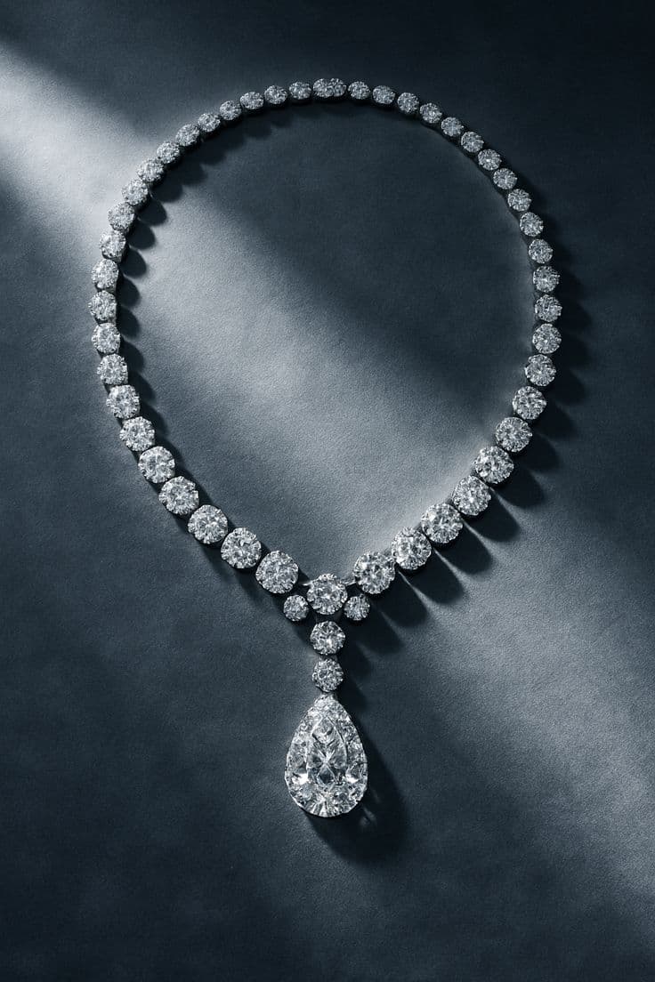 Gold and diamond necklaces collection