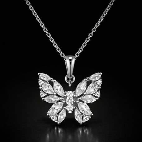 Gold and diamond pendants collection